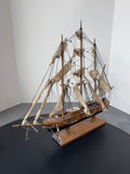 (E) Clipper Wooden Model Ship