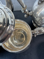 International Sterling 5-Piece Hadley Sterling Silver Tea Set
