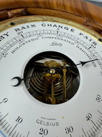 Schatz Vintage Ship’s Wheel Holosteric Compensated Barometer