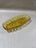 Amber Colored Relish Dish