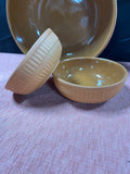 Set of 3 Terracotta Bowls