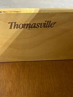 Thomasville French Provincial Marble Top Three Drawer end Table/Night Stand***HEAVY ITEM***