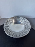 Wilton Armetale Floral Pewter Bowl