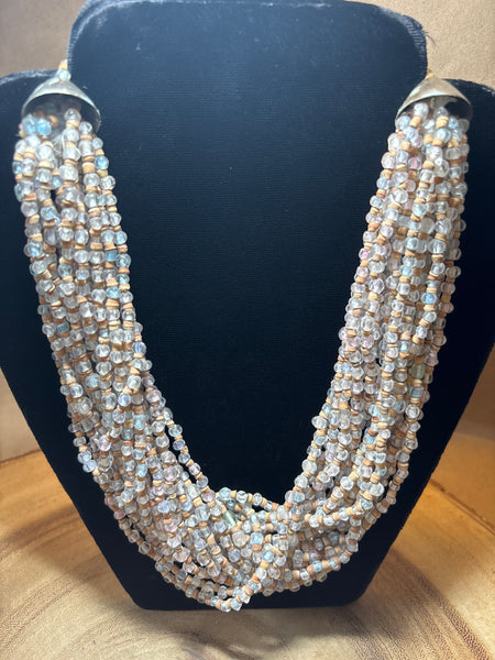 Heavily Beaded Necklace/Choker