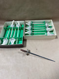 11 Piece Mid Century Sword Style Skewers - Appears Unused
