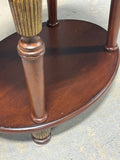 Butler Oval Accent Table with Drawer