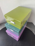 Trio of Sealed Solid Colored Memory Photo Boxes