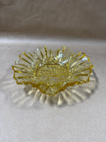 Yellow Federal Glass Candy Dish // 3 Available // PRICED INDIVIDUALLY