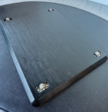 Ibyx Black Countertop Small Appliance Sliding Tray