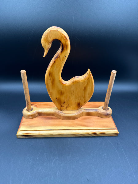 Handmade Swan Napkin Holder