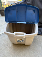 18 Gal Plastic Storage Bin w/Lid
