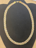 Sterling Multi-Tone Braided Choker