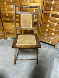 Lightweight Folding Cane Chair