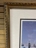 Hiver in Paris Print by Michel Delacroix; Signed