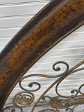 Extra Large Ornate Metal Arch Wall Decor