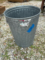 20 Gal Galvanized Trash Can w/Handles and Lid (Two Available)