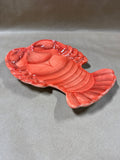 Red Lobster Ceramic Dish