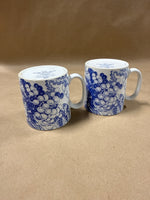 Pair Of SPODE Blue Room Collection Grapes Coffee Tea Mug