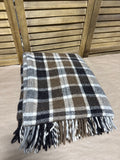 Fall Style Iceland Pure Wool Throw Blanket