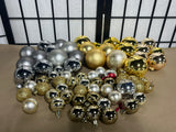 60+ Gold & Silver Ornaments, Lot I