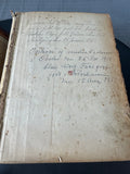 Antique 1851 Biblia Swedish Bible