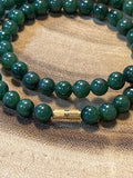 Green Beaded Necklace