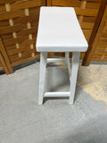 White Painted Stool