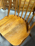 Danish Round Dining Table with (6) Chairs by Mobelfabrik ***SEE PHOTOS FOR CONDITION***