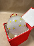 Reversed Painting Angel Glass Ornament With Box