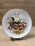 Autumn Woodland Songbird Decorative Plate