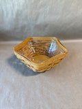 Star Shaped Longaberger Basket With Liner