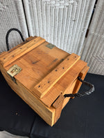 (A) Vintage Military Demolition Materials Wooden Crate