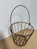 Metal Vintage Gathering Basket