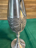 Pewter Elephant Bud Vase