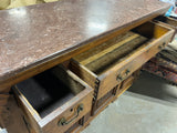 Marble Top Antique Buffet ***HEAVY ITEM***READ DETAILS ON PICK UP POLICY***