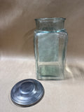 Christmas Candy Glass Canister
