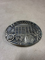 (A) Solid Brass Tennessee Belt Buckle