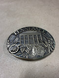 (A) Solid Brass Tennessee Belt Buckle