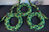 4-Piece Farmhouse Style Felt Christmas Decor