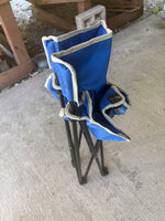 D-Blue Folding Outdoor Chair