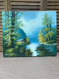 Original Scenic Landscape Painting; Signed Risk