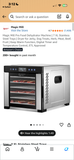 Magic Mill Pro XL Food Dehydrator with 7 Trays