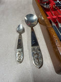 Siam Buddhist Flatware With Case- 32 Pieces (B)