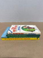 Lot Of 4 Golfing Books