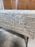 Ornate Blue Floral Tablecloth