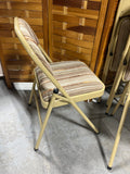 Meco Folding Chairs, Set of 6