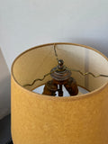 French Style Copper Water Vessel Dual Light Table Lamp with Chain (WORKS)