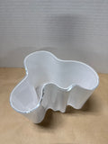 White Iittala Alvar Aalto Vase