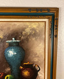 Original Painting In Wooden Frame - Signed By Artist