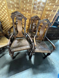 Dining Set: Table, 2 Leaves, 8 Chairs***HEAVY ITEM***READ DETAILS ON PICK UP POLICY***